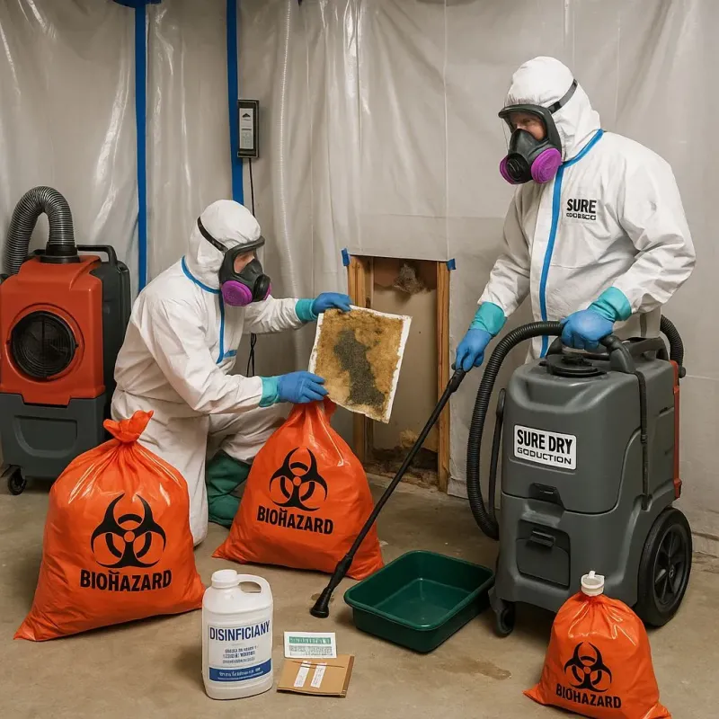 Contaminated Water Handling Protocols process in Wakefield-Peacedale, RI